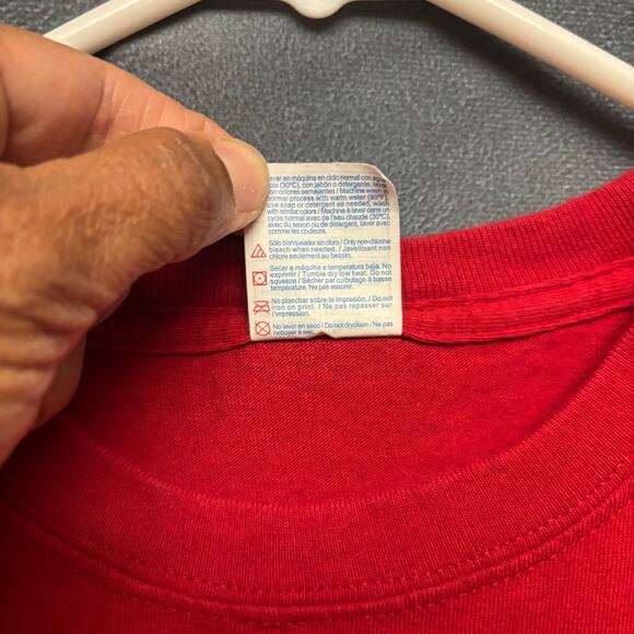 Vintage Yazbek Morelia Michoacan Mexico Shirt Embroidered Scenery Men's Large - Picture 6 of 8